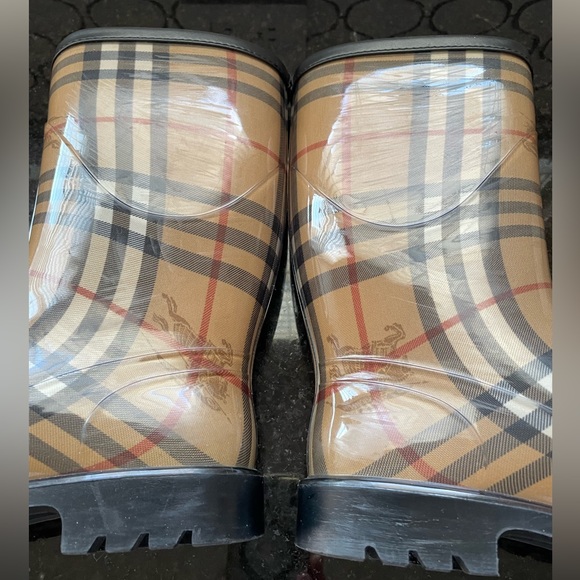 Burberry Rain Boots - Picture 3 of 7